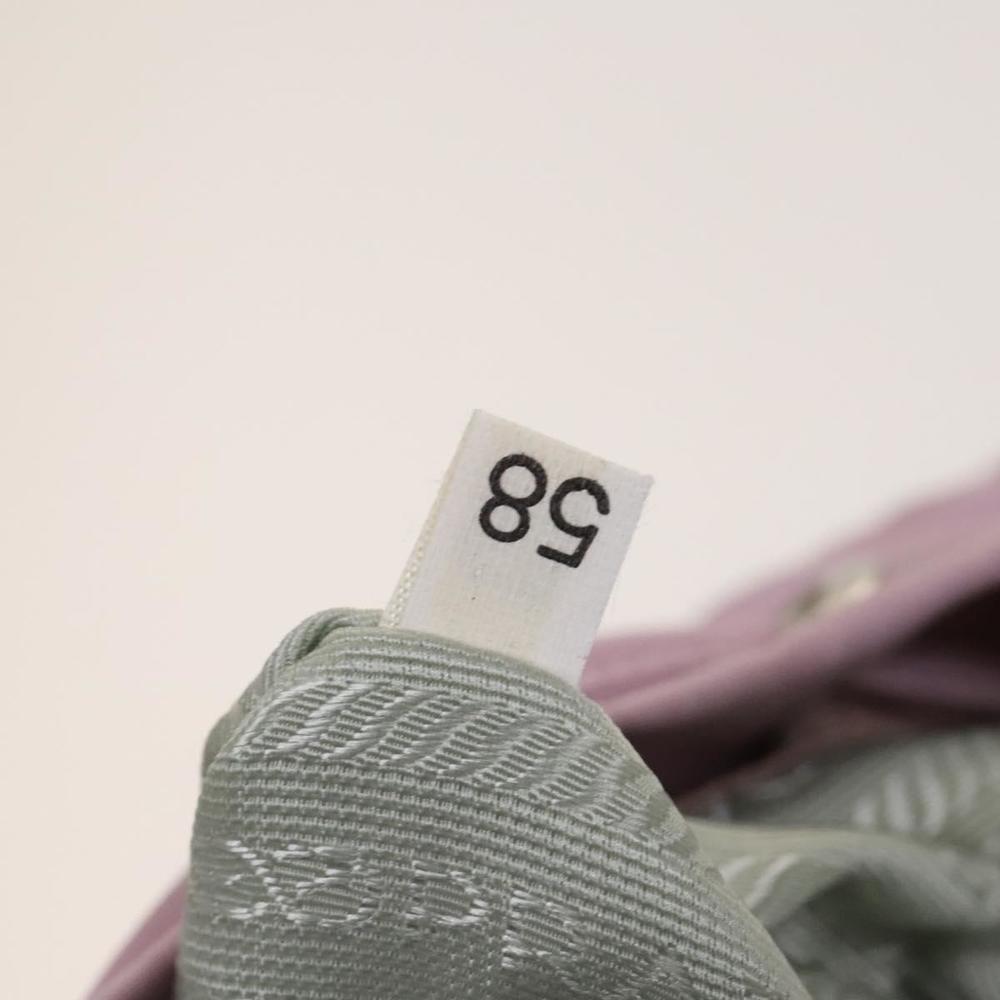 PRADA Backpack Nylon Pink Silver Auth fm4758 - Picture 11 of 16